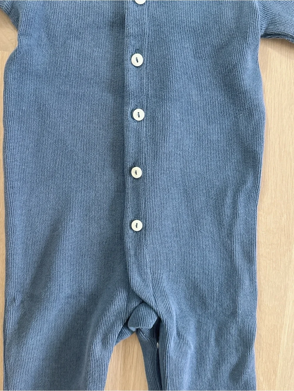 NWOT Ralph Lauren French-Rib Cotton Coverall